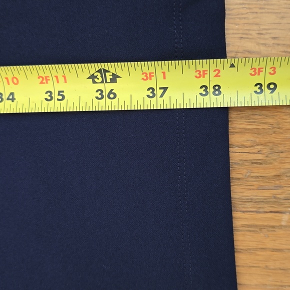 SL FASHIONS NEW YORK BRAND WOMEN'S BLUE SLEEVELESS DRESS SIZE 12 - Picture 11 of 14